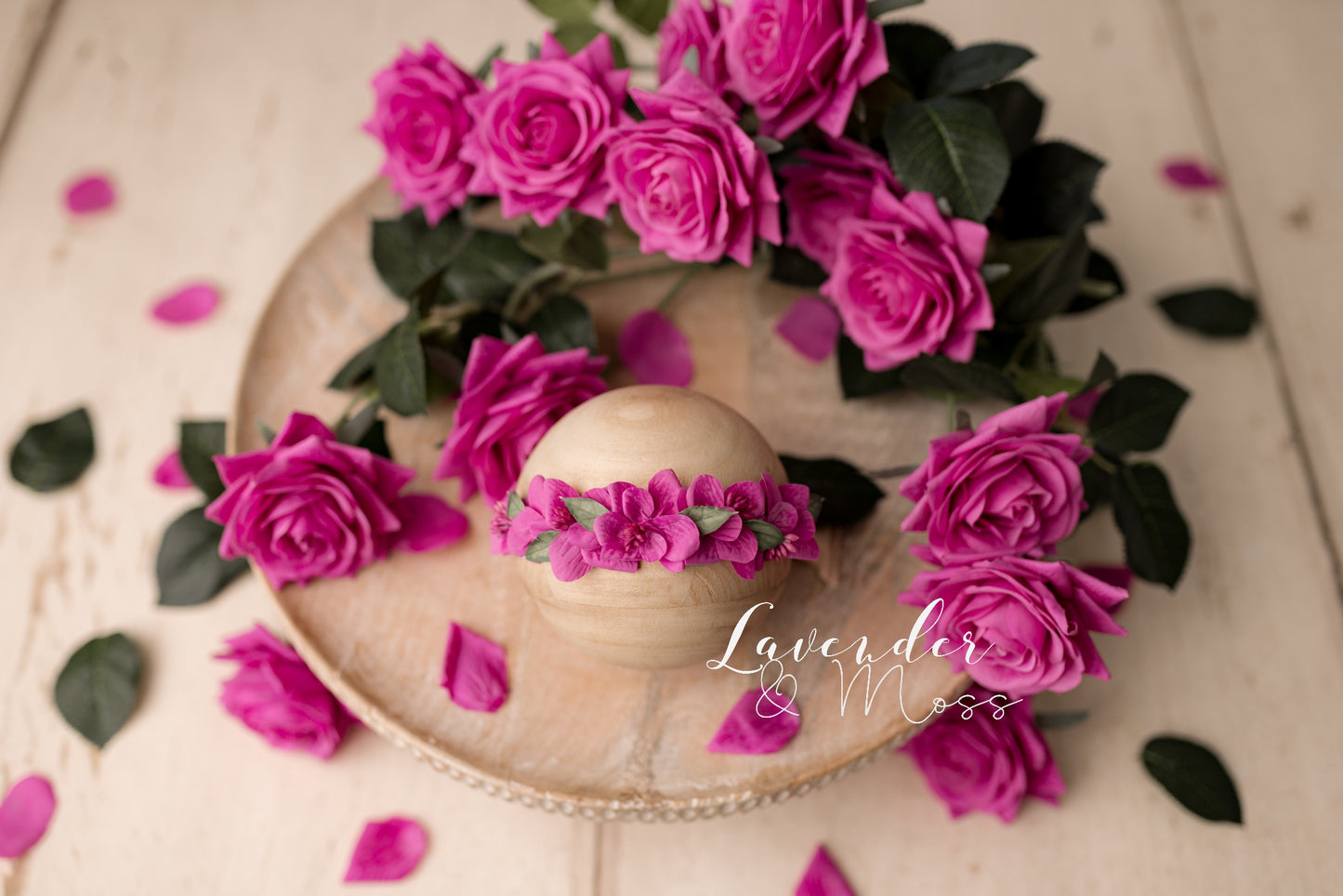 Magenta Deluxe Floral Set