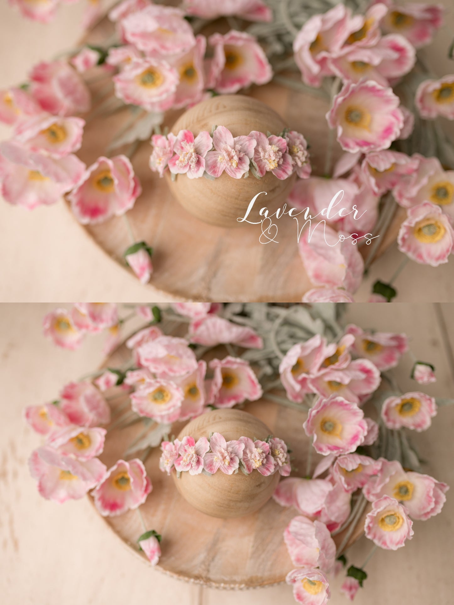 Pastel Poppies Floral Set