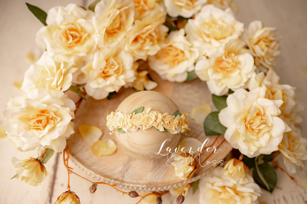Corinne Floral Set - Yellow