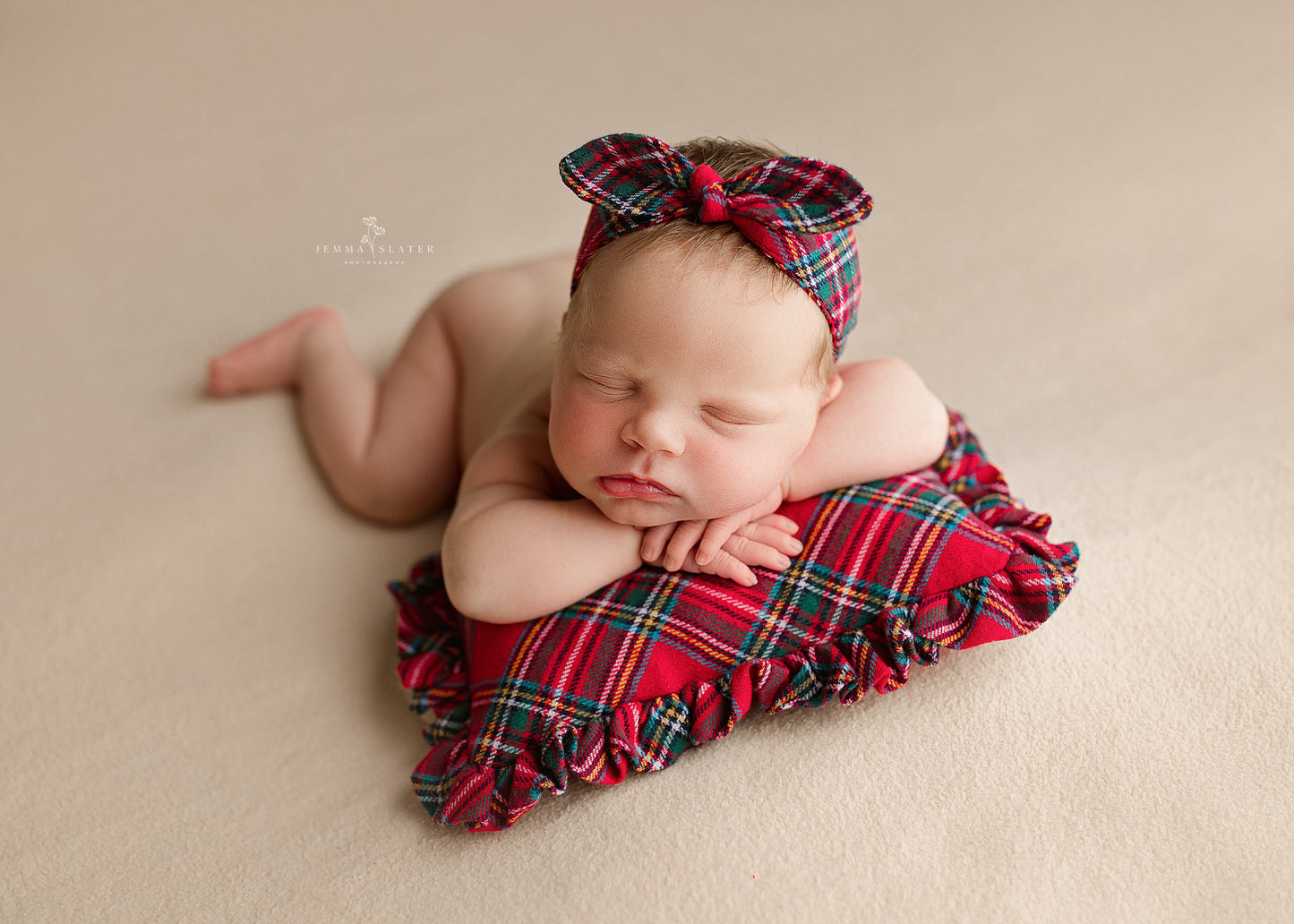 Tartan Tieback and Pillow