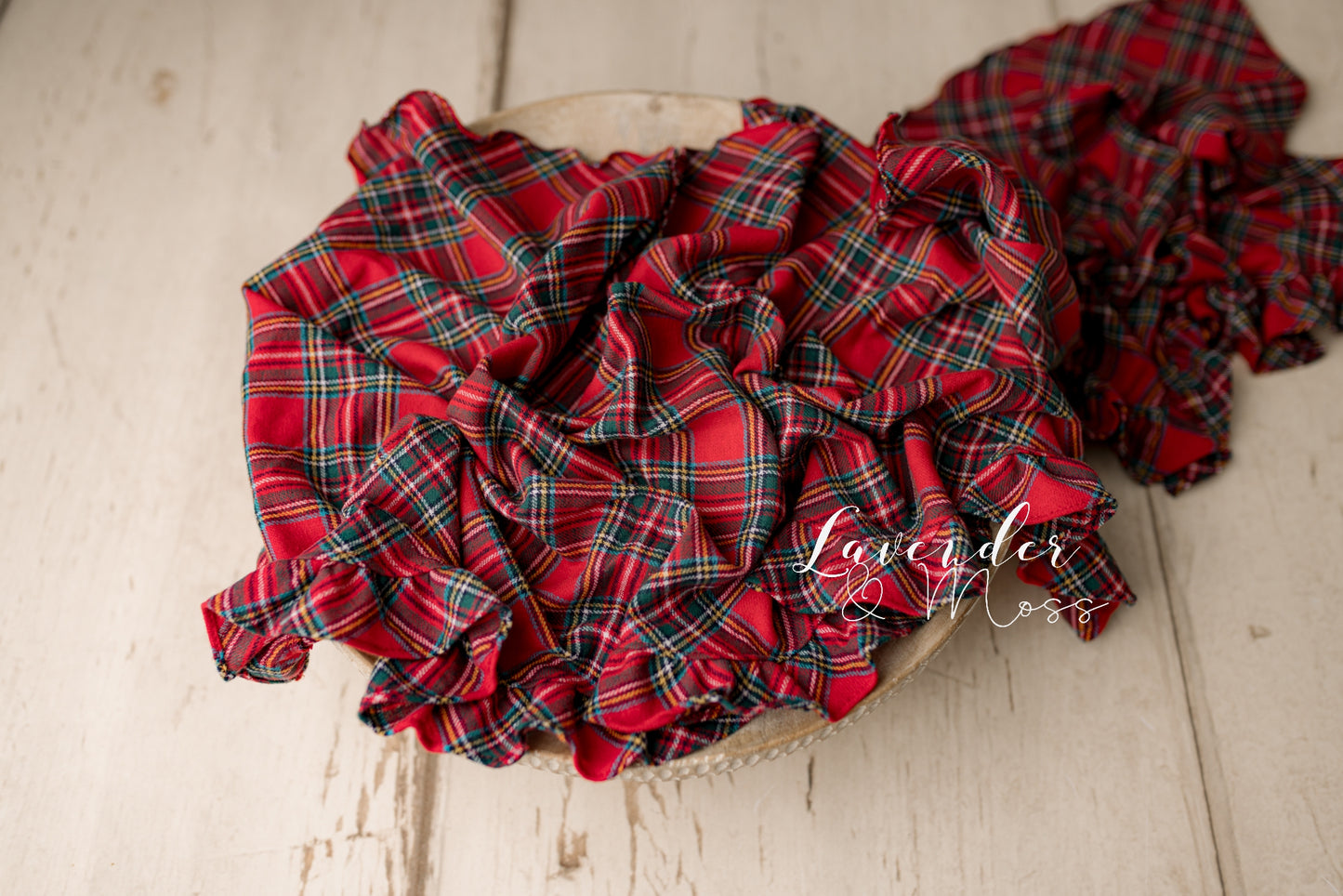 Tartan Tieback and Pillow