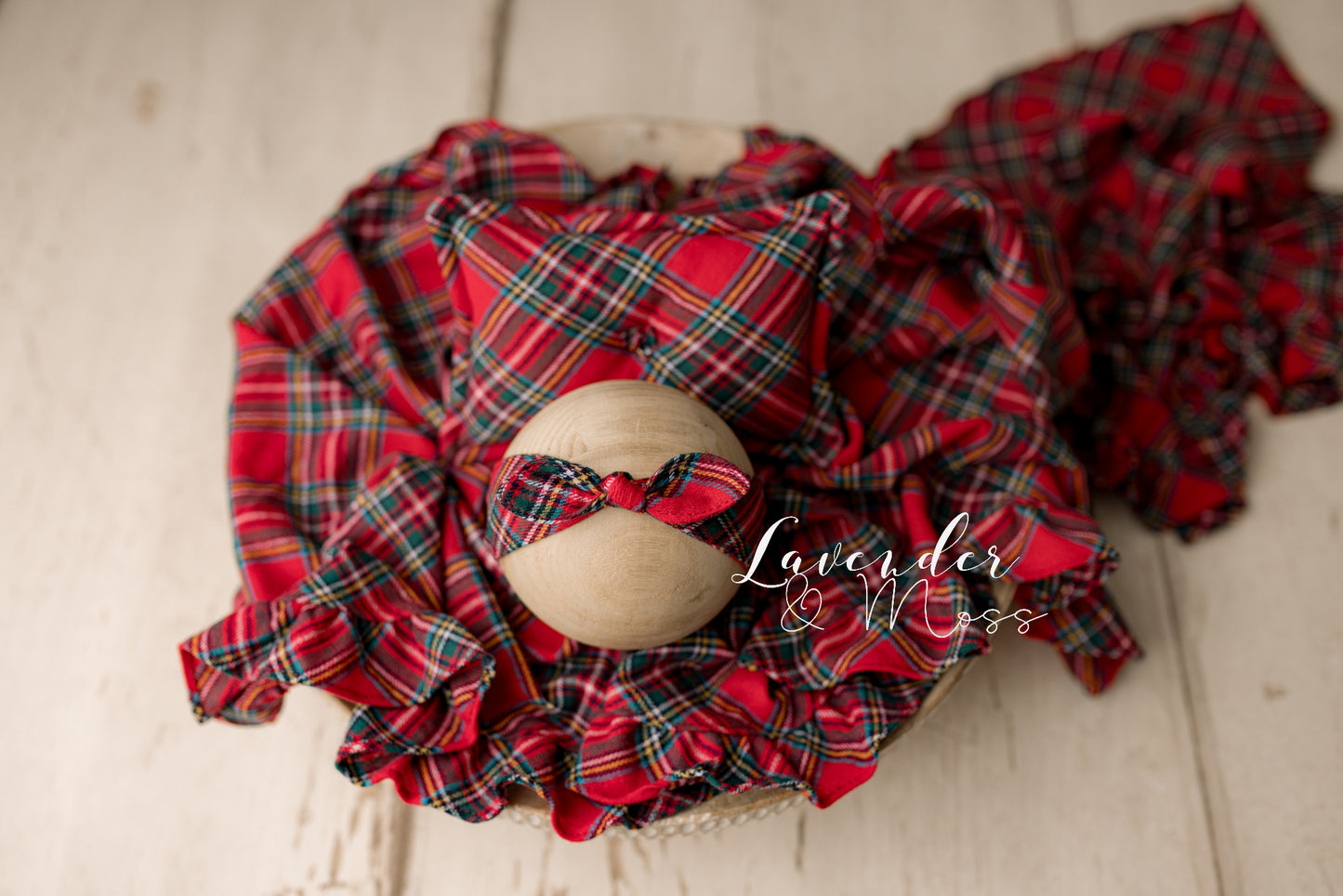 Tartan Tieback and Pillow