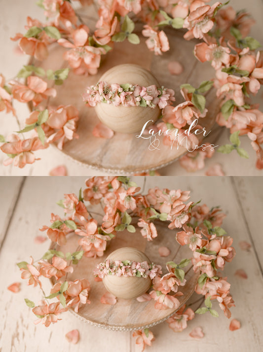 Medea Floral Set - Peach