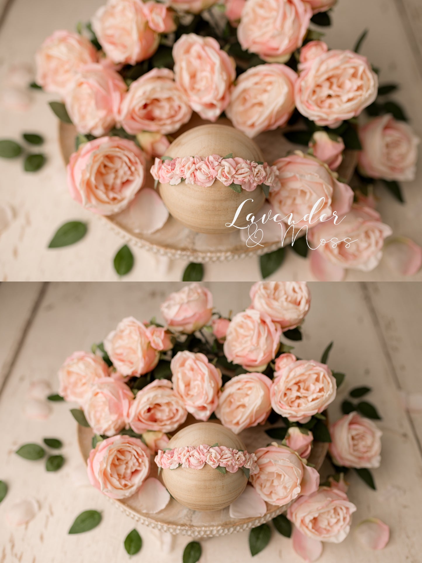 Elle Floral Set - Blush