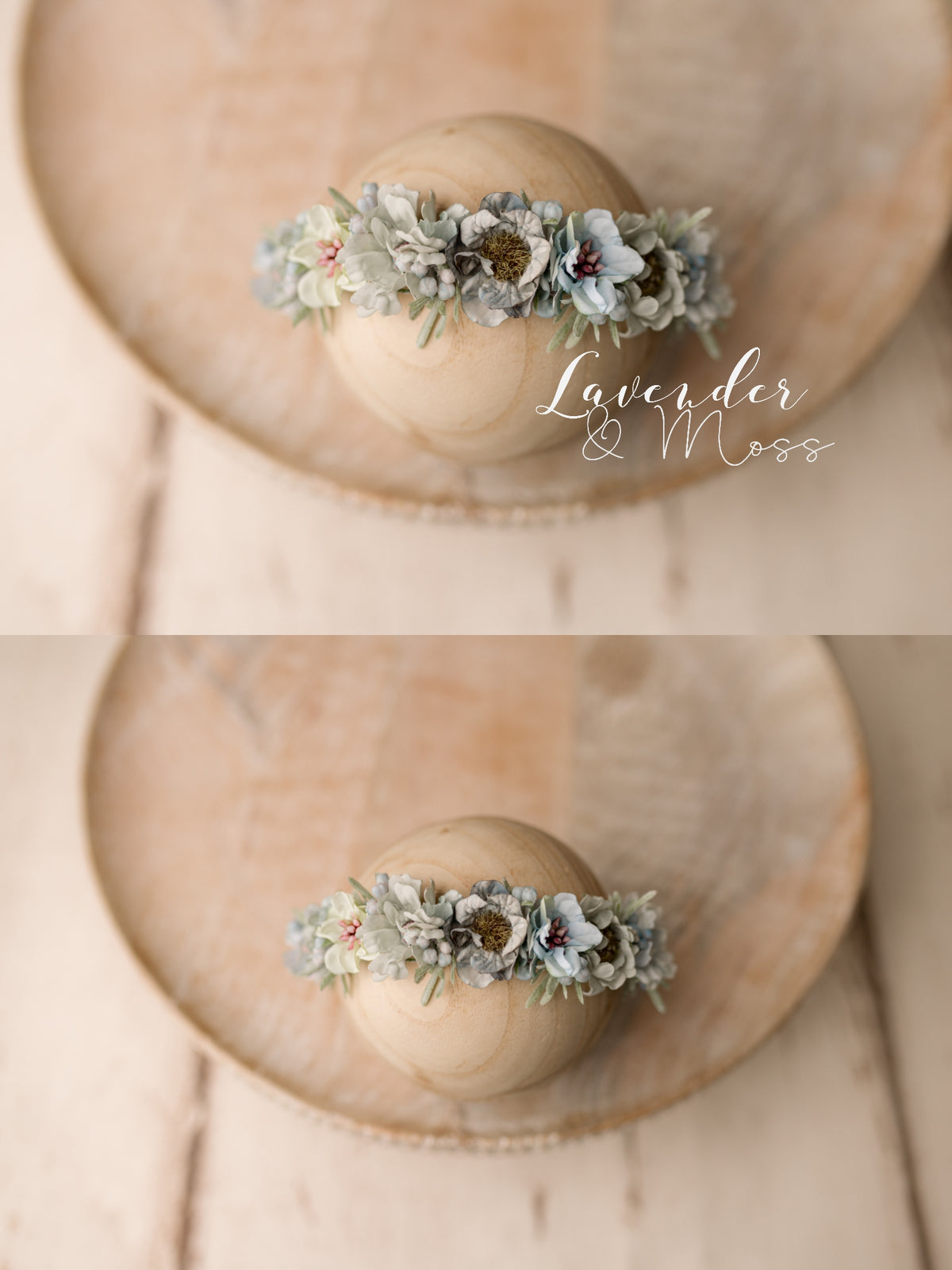 Wildflower Halo - Sage