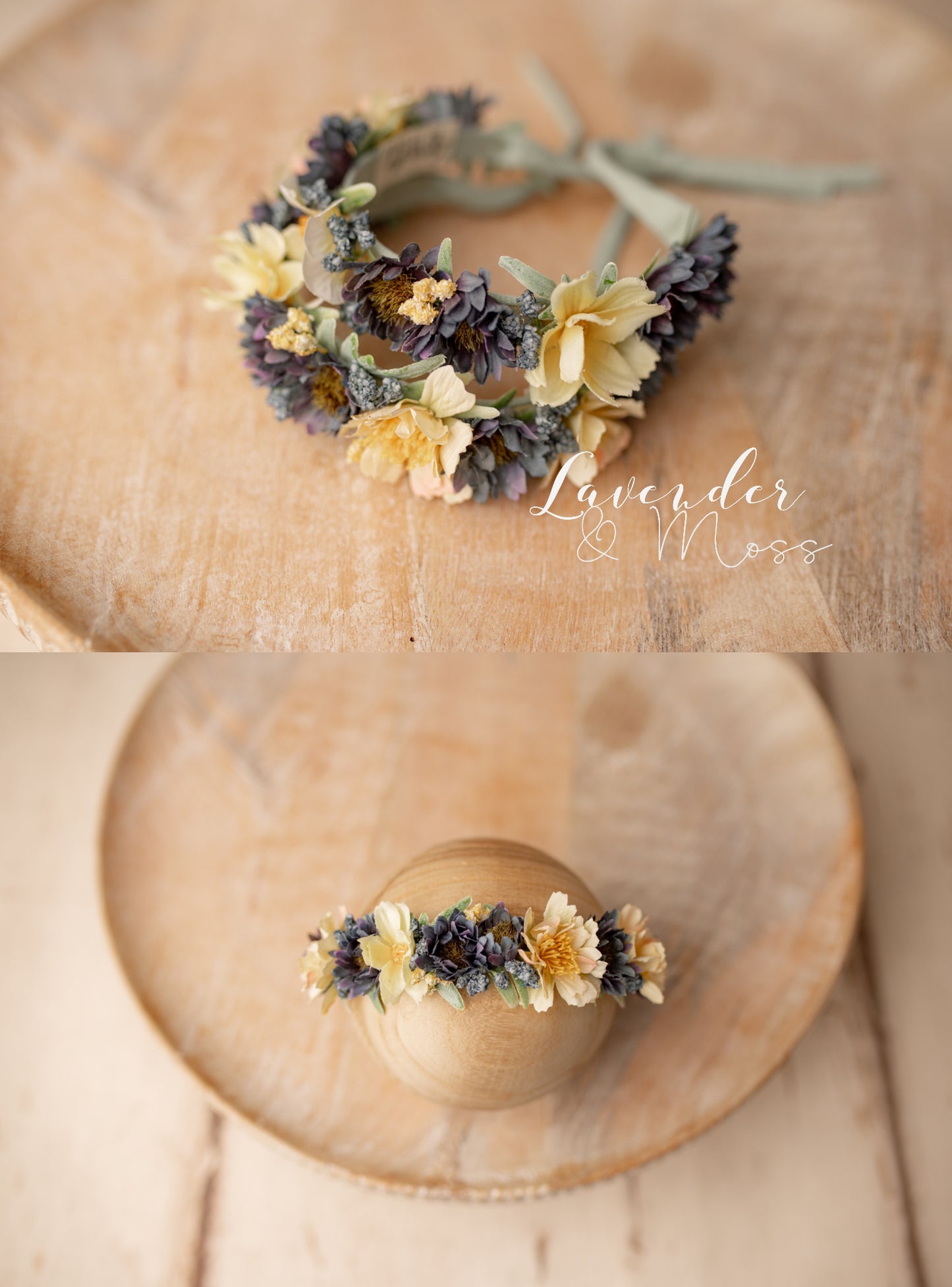 Wildflower Halo - Cornflower