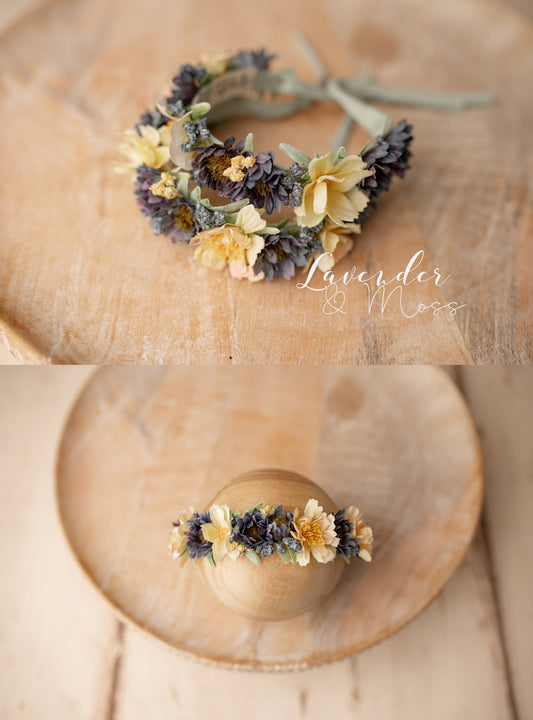Wildflower Halo - Cornflower