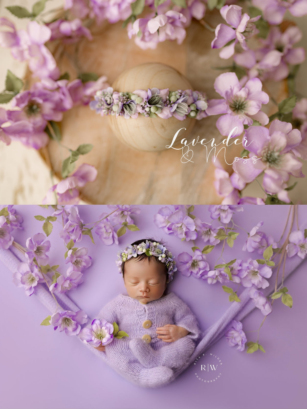 Medea Floral Set - Lilac