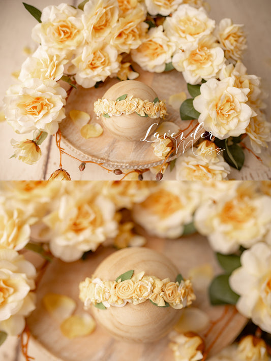 Corinne Floral Set - Yellow