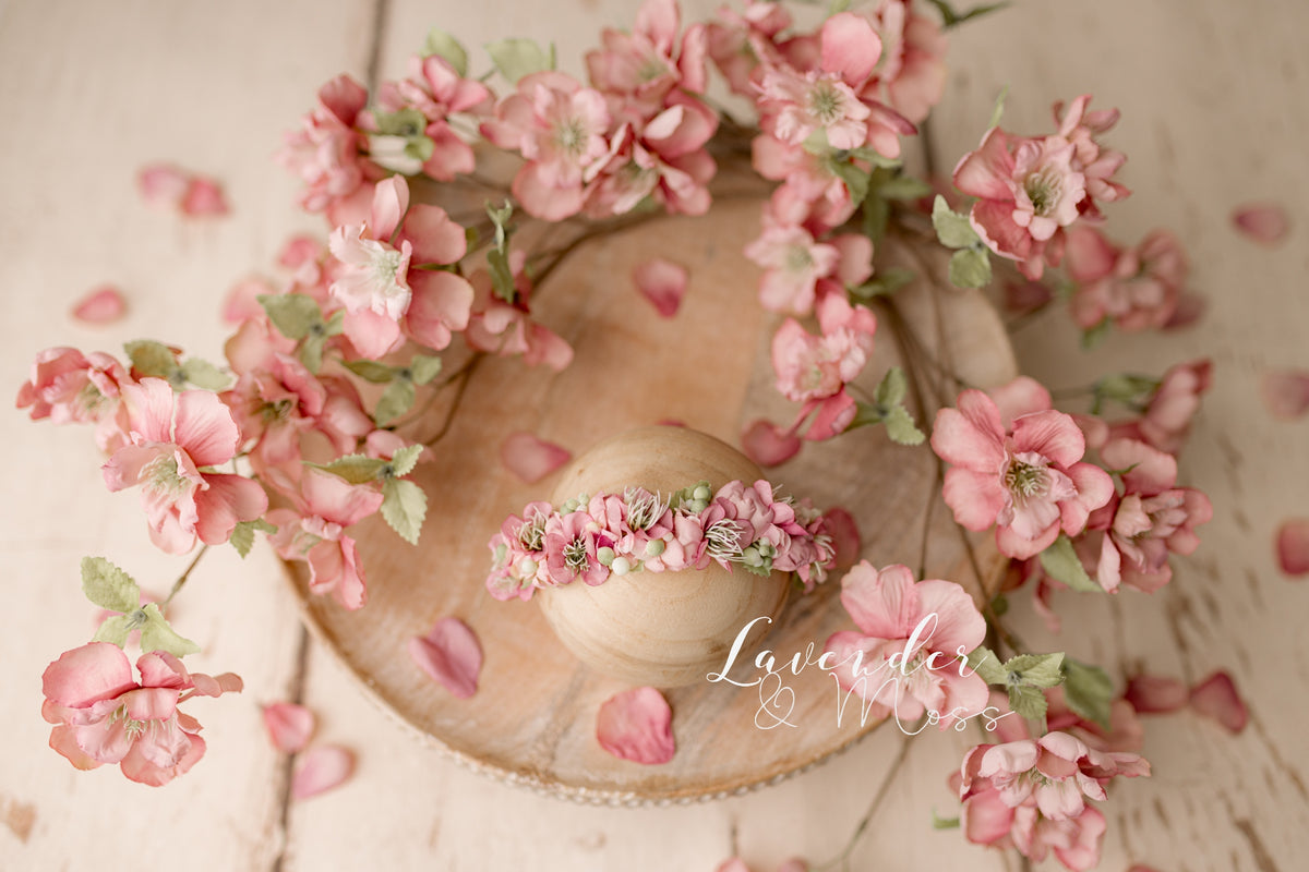 Medea Floral Set - Mauve Pink