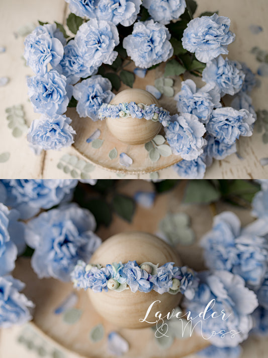 Aurelia Floral Set in Blue