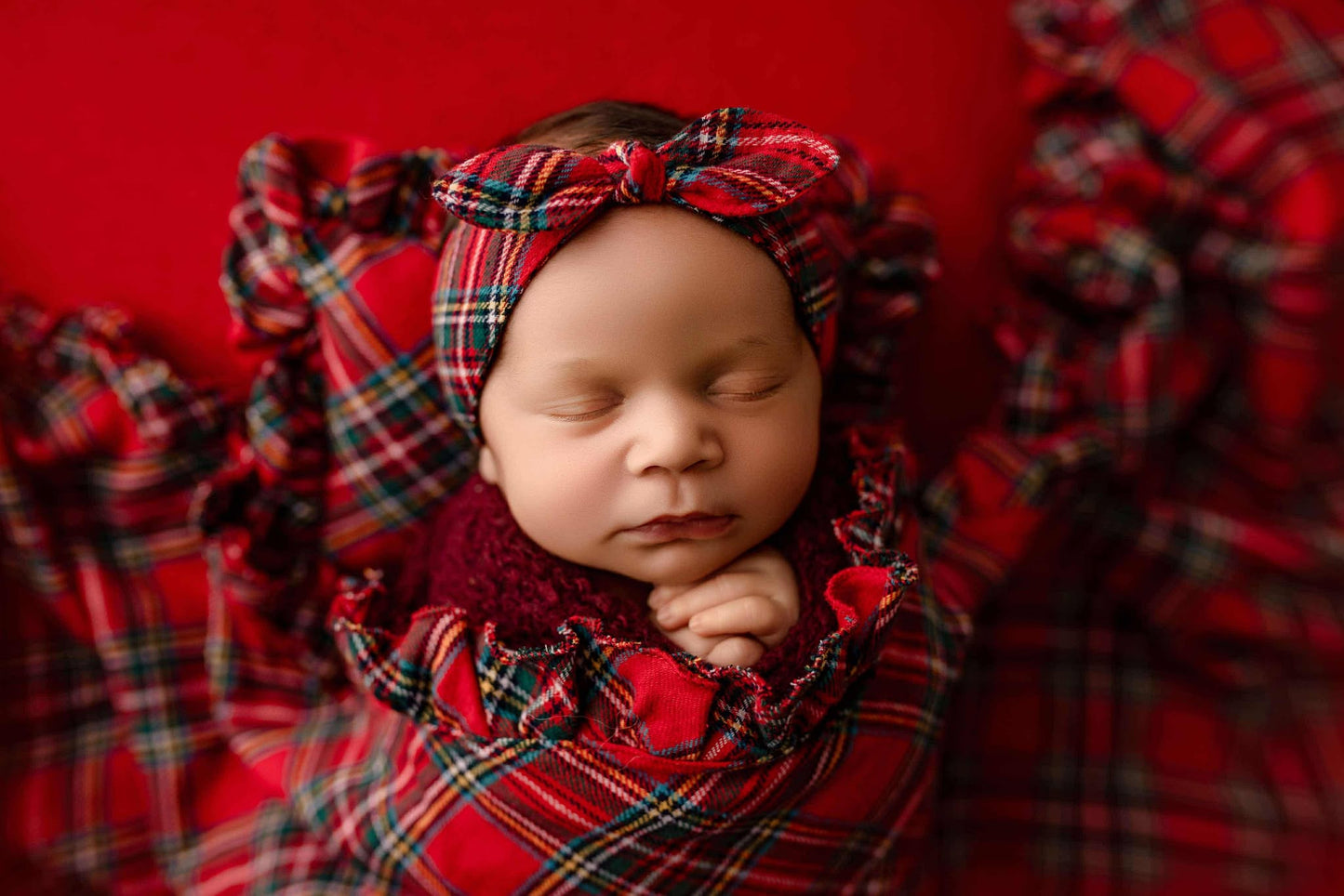 Tartan Tieback and Pillow